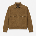 Workwear Jacket - Brown Light Suede