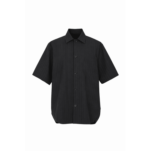 Relaxed Pinstripe Suiting Shirt