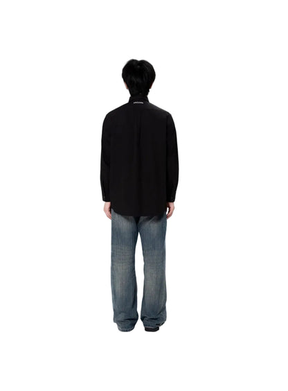 Relaxed Pima Cotton Shirt
