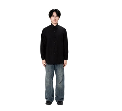 Relaxed Pima Cotton Shirt